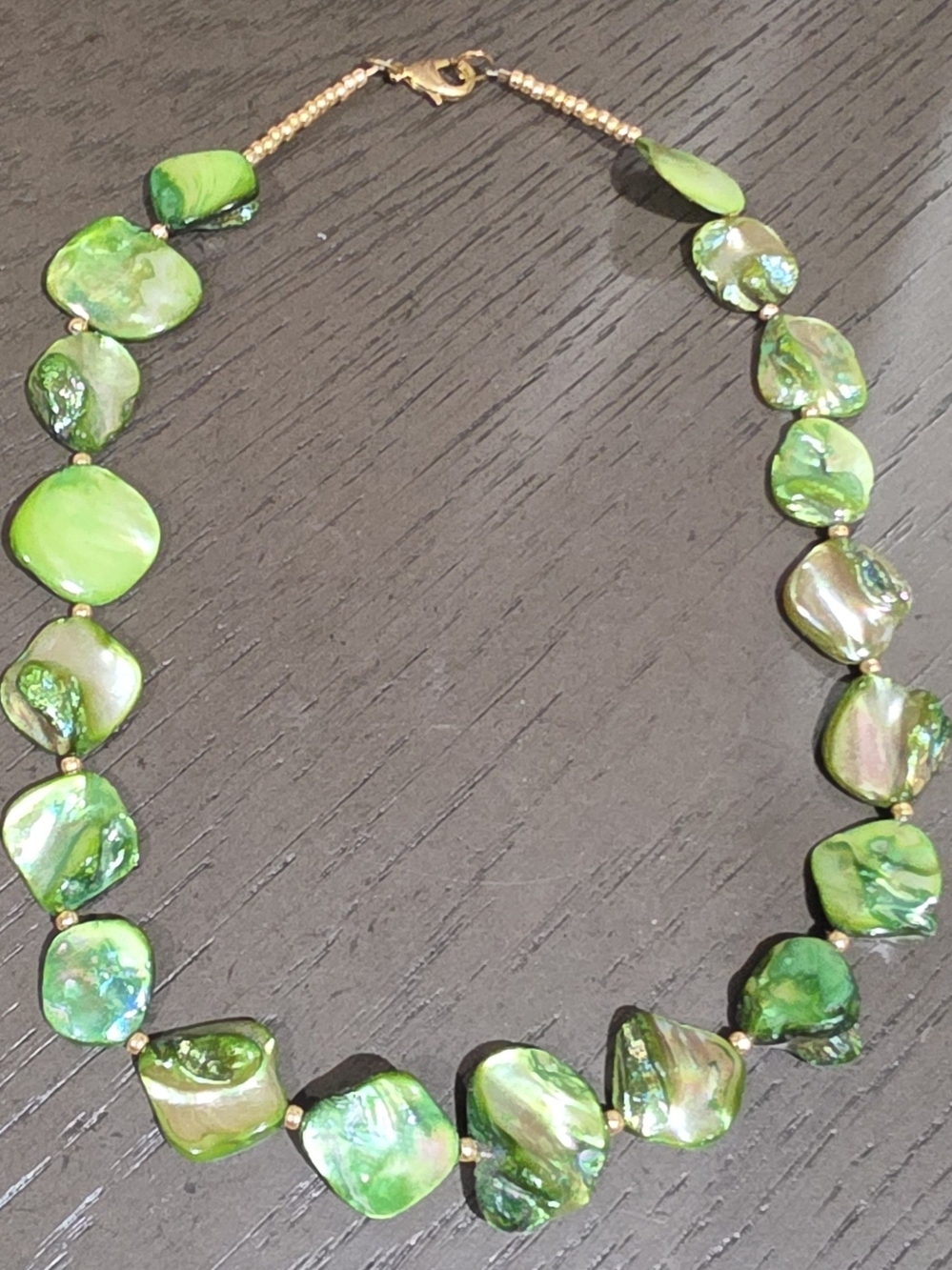 Erica Lyons Green Shell Bead Necklace - Elegant Women’s Jewelry